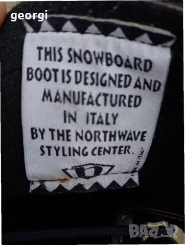Италиански обувки за сноуборд Northwave , снимка 5 - Зимни спортове - 35257275