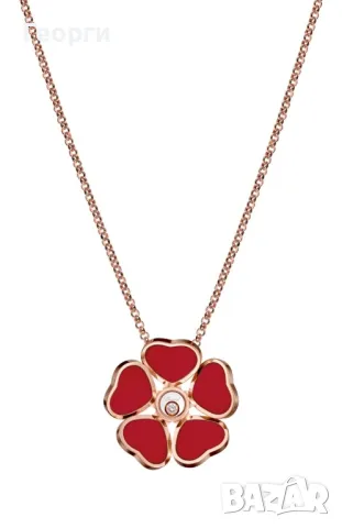 Chopard Happy Diamonds оригинално колие , снимка 2 - Колиета, медальони, синджири - 50262748