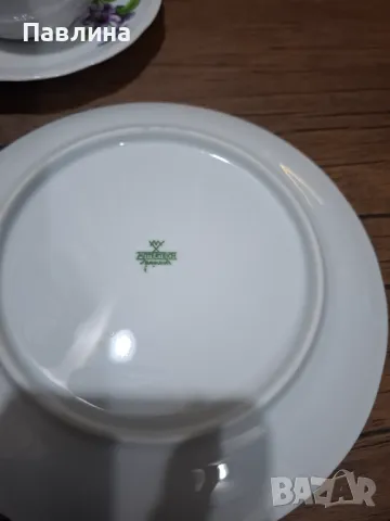 Тройни сетове баварски порцелан, снимка 9 - Чаши - 49889034
