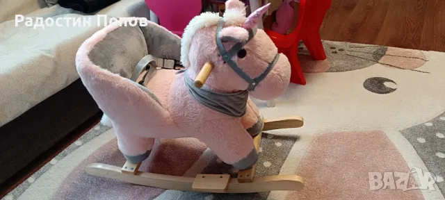 Лулеещ се еднорог , снимка 2 - Детски люлки - 48347250