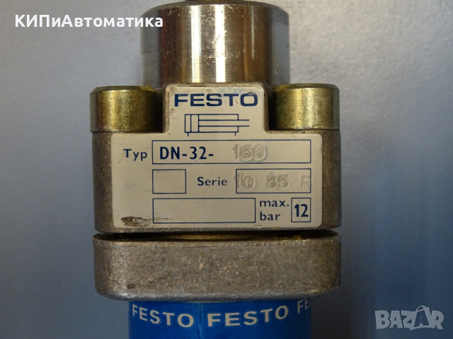 Пневматичен цилиндър Festo DN 32-160 double acting pneumatic cylinder, снимка 2 - Резервни части за машини - 44602577