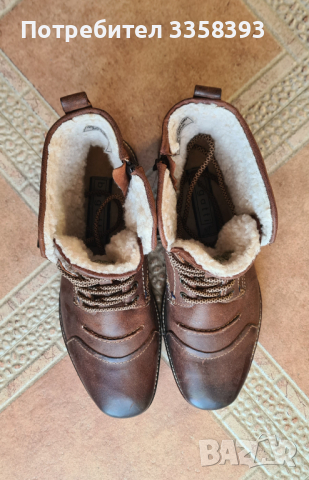 мъжки кожени боти Bugatti 43i 