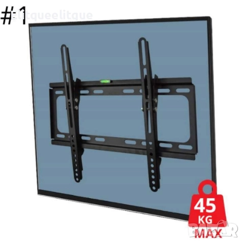 Стойка за телевизор за стенен монтаж - 400*400мм.  45кг, 30кг, снимка 4 - Стойки, 3D очила, аксесоари - 48501098