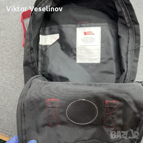Оригинална Раница Fjallraven Kanken Черна, снимка 8 - Раници - 56184913