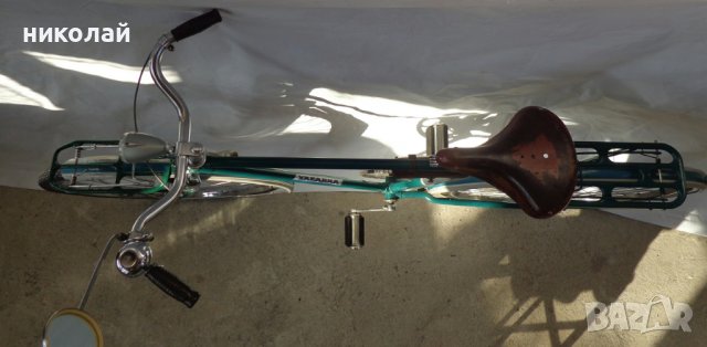 Ретро велосипед марка Украйна В 134  с 28" гуми Сделано в СССР ХВЗ 1973 год., снимка 4 - Велосипеди - 38605982