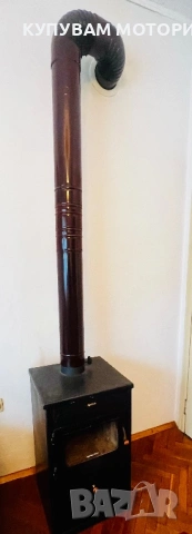 Камина Прити К12+Кюнци, снимка 6 - Отоплителни печки - 53979849