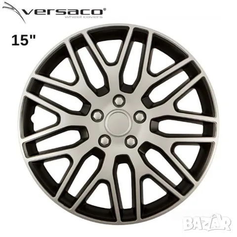 Сребристо-черни тасове Versaco Dakar за 15'' джанти