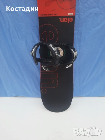 Сноуборд  Elan Explore Plus R 160см.  с автомати, снимка 3 - Зимни спортове - 53171023