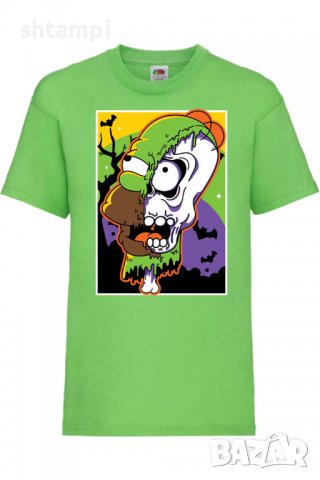 Детска тениска The Simpsons Homer Simpson 02,Halloween,Хелоуин,Празник,Забавление,Изненада,Обичаи,, снимка 9 - Детски тениски и потници - 38158233