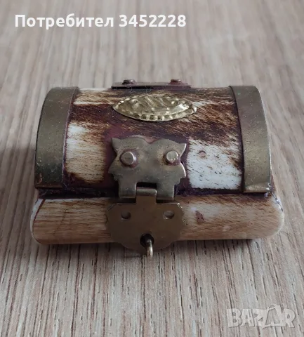 Кутийка от кост за ценители , снимка 2 - Декорация за дома - 55723704