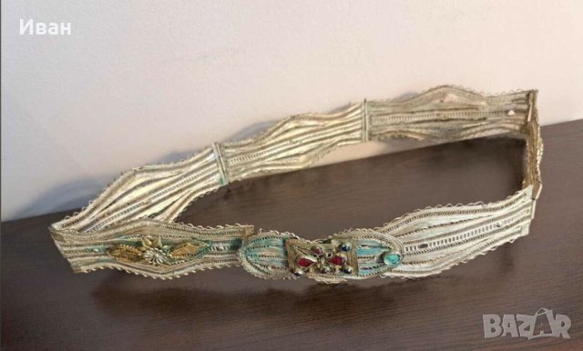 Възрожденски колан 19-ти век, снимка 4 - Антикварни и старинни предмети - 44198982
