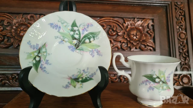 порцеланова чаша с маркирочка №2, снимка 6 - Чаши - 50784574