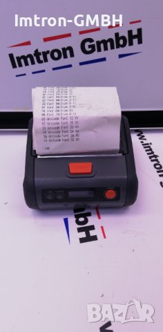 Мобилен термо принтер UROVO K319 без батерия 