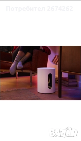 Sonos sub mini white , снимка 3 - Аудиосистеми - 52457435