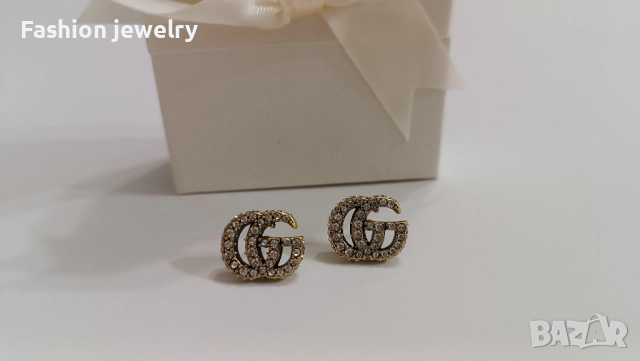 обеци Диор, снимка 2 - Обеци - 52391486