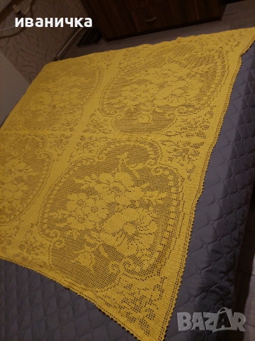 Продавам плетени покривки на една кука, снимка 4 - Покривки за маси - 52280851