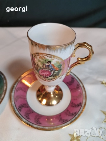 два двойни френски порцеланови сета Versailles , снимка 3 - Сервизи - 52432107