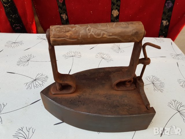 Стара шведска ютия, снимка 4 - Антикварни и старинни предмети - 37803456