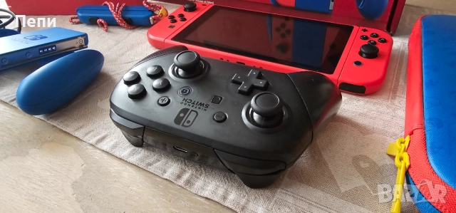 Nintendo Switch - Mario Red & Blue (SPECIAL EDITION) +128GB карта, снимка 10 - Nintendo конзоли - 52985156