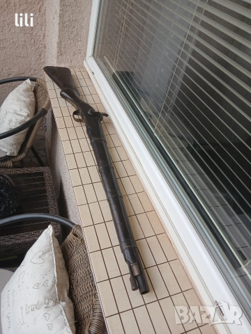 пушка и пищов от 19 век за механа и възтановки , снимка 2 - Антикварни и старинни предмети - 51639514