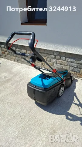 Мощната електрическа косачка GARDENA PowerMax 1800/42 , снимка 5 - Градинска техника - 55775721