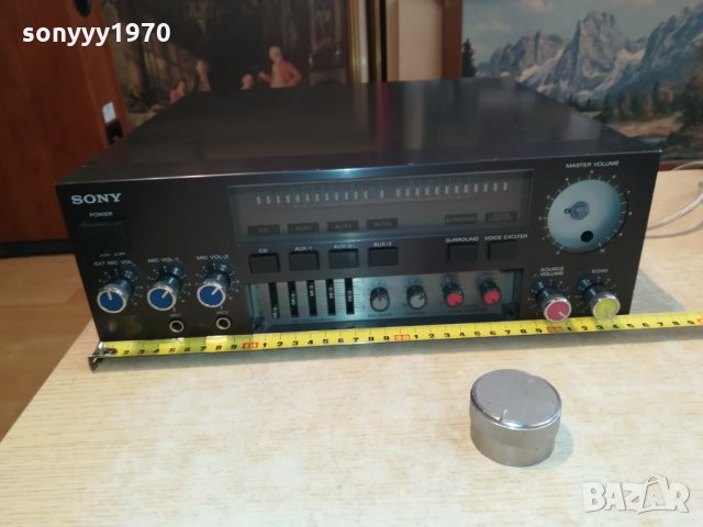 sony stereo mixing ampli-made in japan-120v/60hz, снимка 5 - Ресийвъри, усилватели, смесителни пултове - 30256581