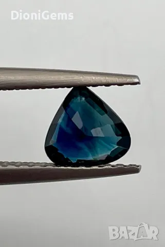 💙 Рядък Син Африкански Сапфир – 1.53ct 💙, снимка 2 - Други - 49355803