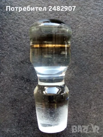 Стара кристална тапа за ретро бутилки