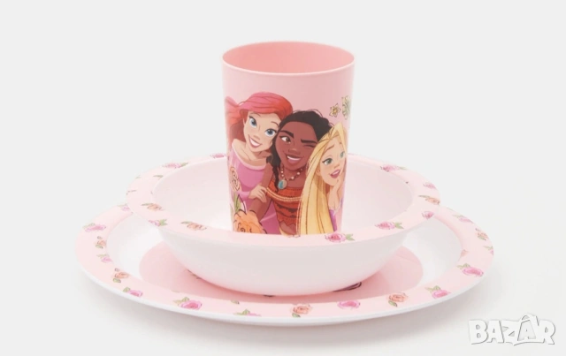 SINSAY НОВ Детски сервиз за хранене DISNEY за момиче, снимка 2 - Други - 51429320