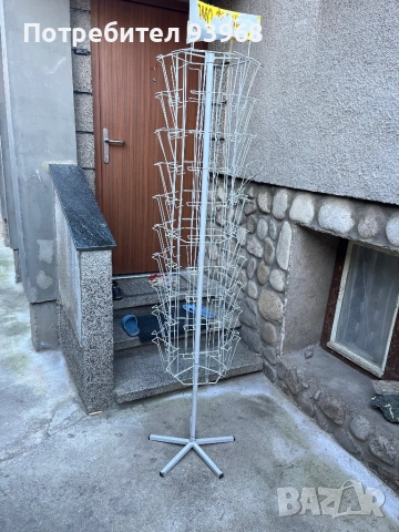 Продавам стелаж за картички, снимка 3 - Стелажи и щандове - 53235816