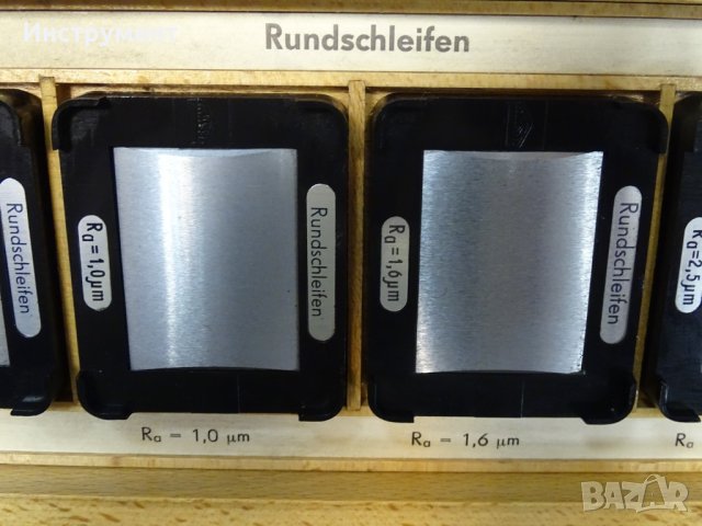 Еталон за грапавост MASSI Rundschleifen Ra-0.63-2.5, снимка 3 - Куфари с инструменти - 40776585