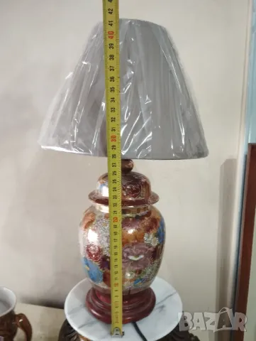 Стара настолна лампа, снимка 4 - Настолни лампи - 48279819