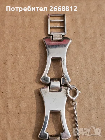 сребърен дамски швейцарски часовник, снимка 3 - Дамски - 55708828