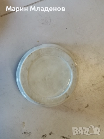 Ретро пепелник - гума-порцелан, снимка 4 - Антикварни и старинни предмети - 53378715