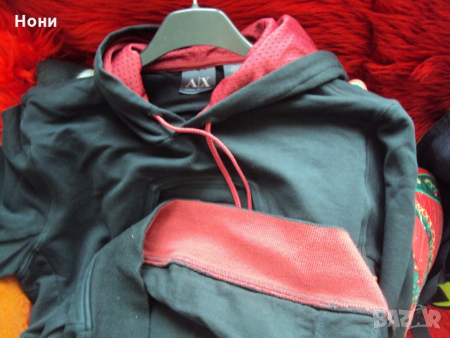 Armani Exchange мъжки суичър, снимка 3 - Суичъри - 30819097