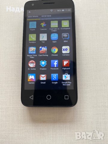 Alcatel One Touch Pixi 3 -зарядно и калъф