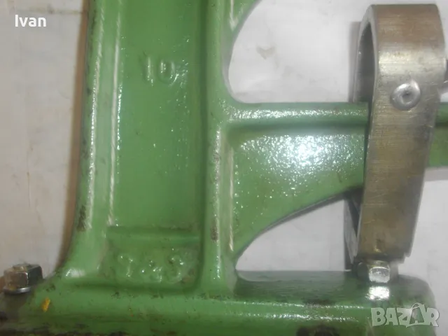 РЪЧНА ВИНТОВА ПРЕСА ПЕРФОРИРАНЕ НА КОЖА ЩАНЦОВАНЕ ЩАМПОВАНЕ КОЛАНИ АКСЕСОАРИ НЕМСКА СТАРО КАЧЕСТВО, снимка 8 - Други инструменти - 49689795