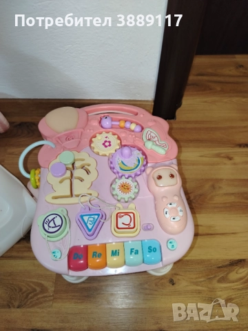 Уокър-масичка 2в1, снимка 3 - Проходилки - 52766488