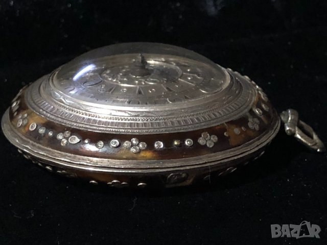 Джобен часовник на големия майстор от 18-ти век William Clarke , снимка 6 - Джобни - 30294757