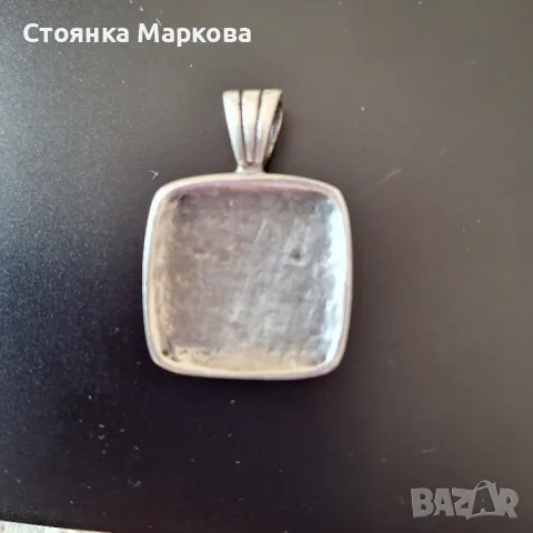 Сребърна висулка с подарък красива кутийка, снимка 6 - Колиета, медальони, синджири - 49218065