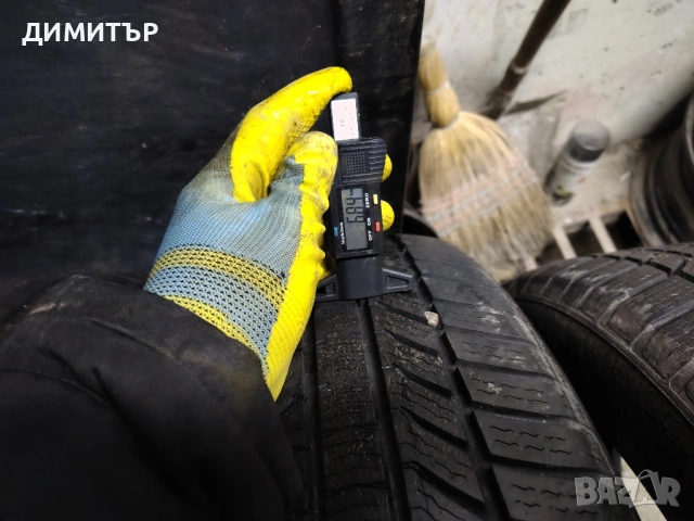 4бр.зимни гуми CONTINENTAL 235 55 18 DOT24 цена за брой, снимка 4 - Гуми и джанти - 54098144