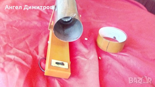 Метален соц аплик лампа, снимка 3 - Антикварни и старинни предмети - 37147193