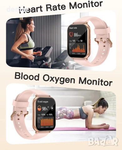 Cloudpoem 1.85" смарт часовник с приемане/осъществяване на повиквания за Android и iOS, снимка 4 - Смарт часовници - 53178653