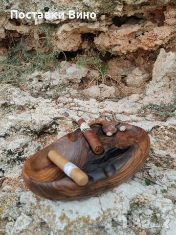 Арт пепелник от орех, снимка 6 - Декорация за дома - 52065987