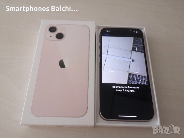 Iphone 13 Pink /100 %Battery health , снимка 3 - Apple iPhone - 51877298