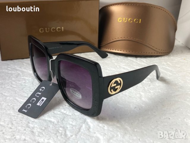 GUCCI GG 00836 с лого дамски слънчеви очила УВ 400, снимка 12 - Слънчеви и диоптрични очила - 34341076