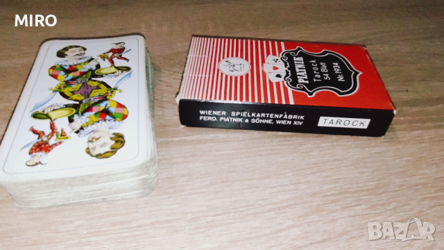Taro карти Piatnik, снимка 5 - Карти за игра - 44587572