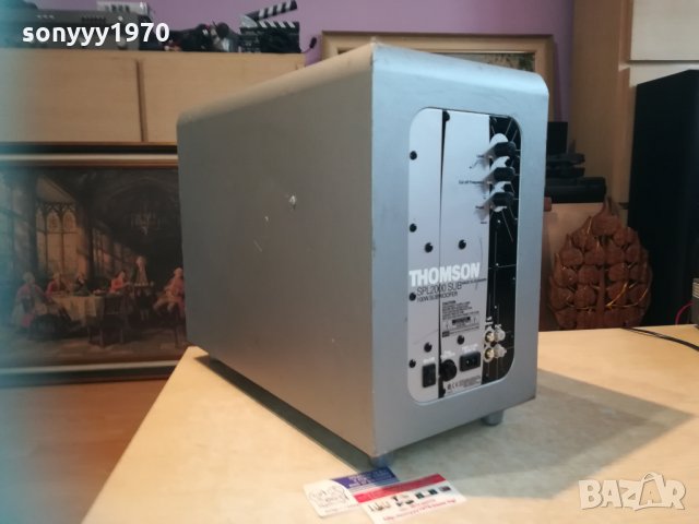 THOMSON POWERED SUBWOOFER SWEDEN 0611201700, снимка 4 - Тонколони - 30698244
