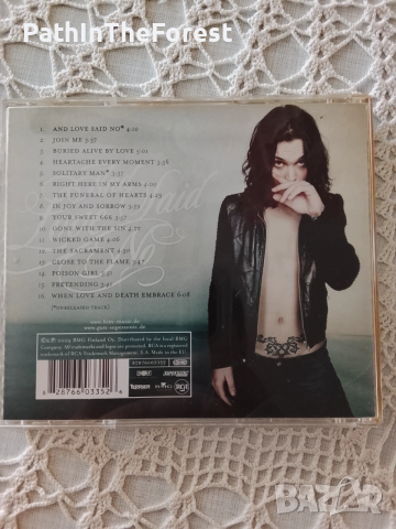 HIM - And Love Said No най доброто от 1997 до 2004 , снимка 3 - CD дискове - 54292649