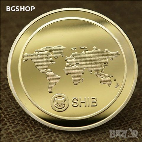 Shiba Inu coin / Шиба Ину монета ( SHIB ) - Gold, снимка 5 - Нумизматика и бонистика - 38258949